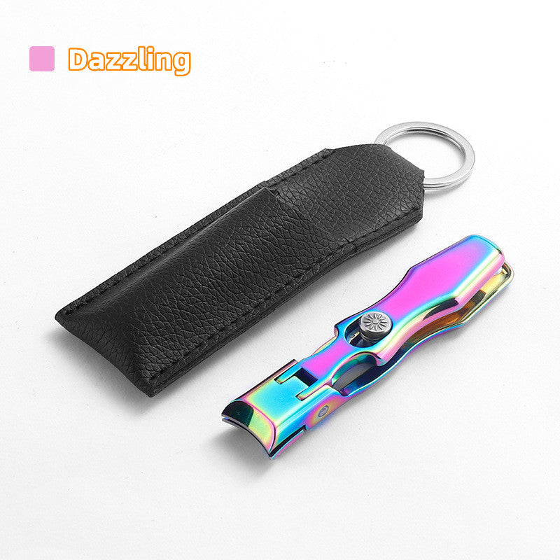 Sharp edge nail clippers, stainless steel, ensuring a clean cut for both fingernails & toenails