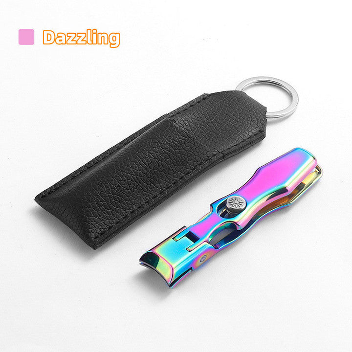 Sharp edge nail clippers, stainless steel, ensuring a clean cut for both fingernails & toenails