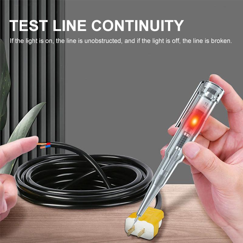 Electrical tester pen featuring non-contact voltage detection for enhanced safety