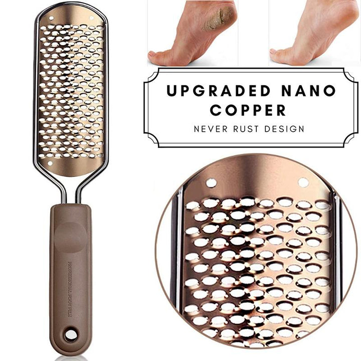 Ergonomic foot file callus remover, essential for foot care and achieving smooth, exfoliated skin.
