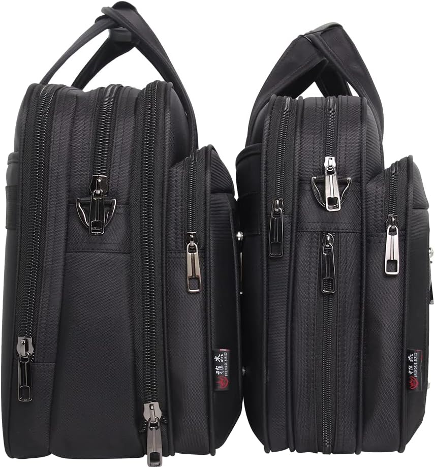 Stylish men's canvas business tote bag, perfect for daily commute and professional travel, durable and practical.