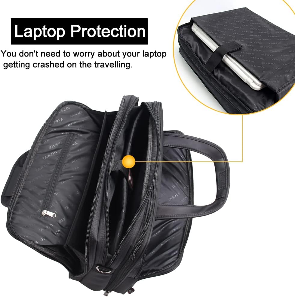 Modern men's canvas travel tote, a professional laptop bag and briefcase for stylish business trips.