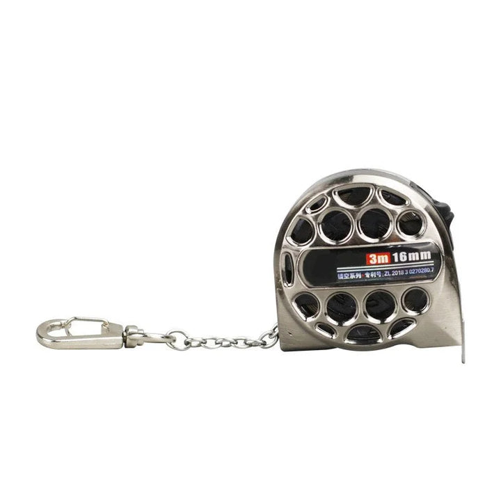Professional retractable metric measuring tape with a smooth retraction mechanism, a reliable hand tool
