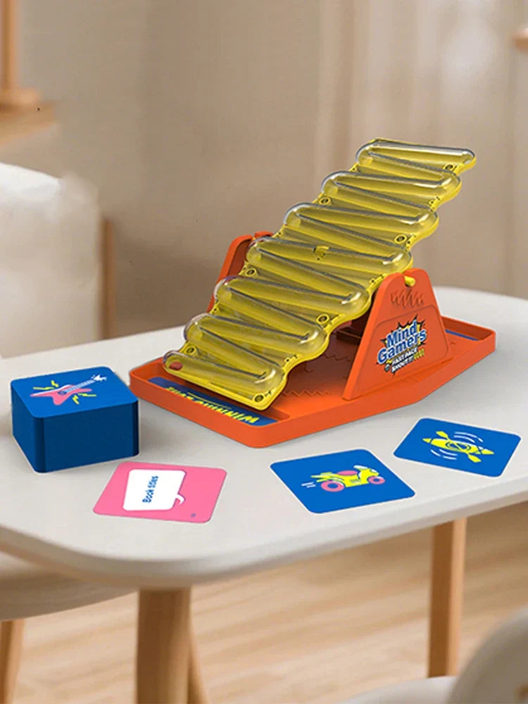Quickleap family party card game for kids & adults. Fast, fun challenges for quick entertainment.