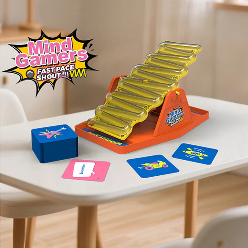 Quickleap card game box & cards. The ultimate party challenge for fun family game nights with quick play.