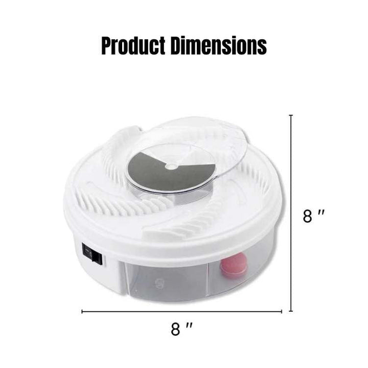 Easy-to-use USB insect trap. Quiet fly and pest control for home, patio, or camping. Chemical-free & safe for families.