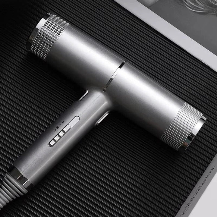 RapidDry Pro hair dryer with advanced ionic tech. Ensures quick, frizz-free hair drying & styling.