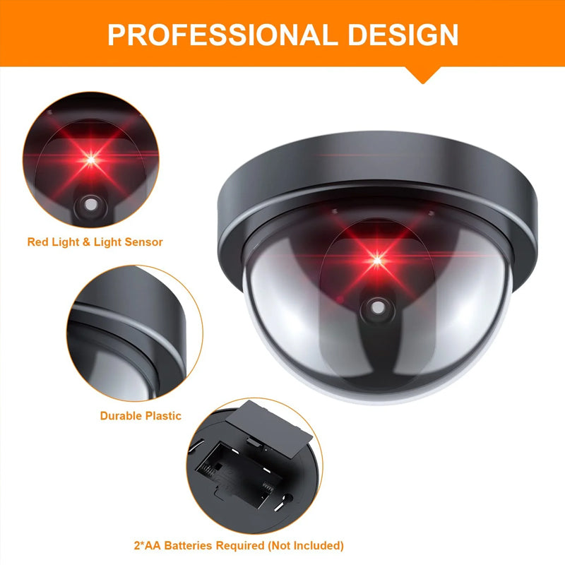 Indoor dummy security camera, discreet design for business or home, enhanced safety