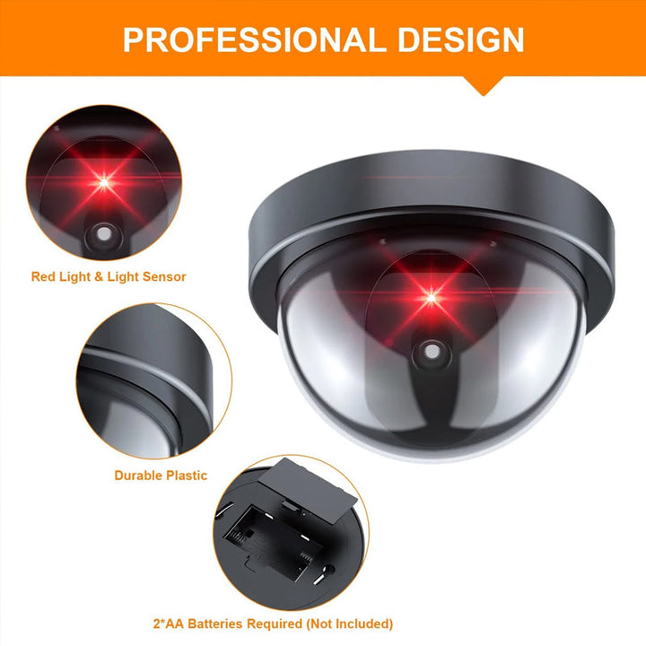 Indoor dummy security camera, discreet design for business or home, enhanced safety