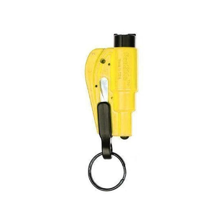 Essential car safety kit item: window breaker and seatbelt cutter for quick emergency escape