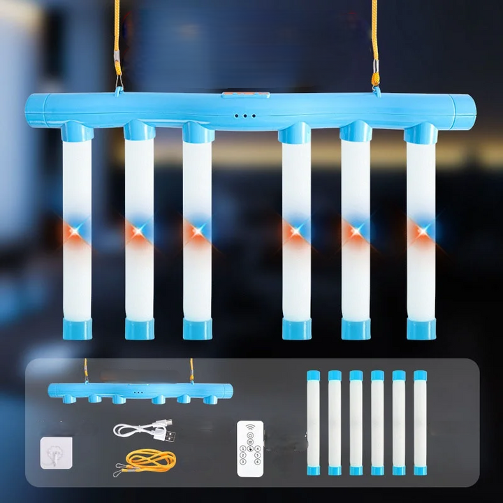 ReflexoBar remote controlled training game with spinning foam sticks for challenging reaction time & reflexes.