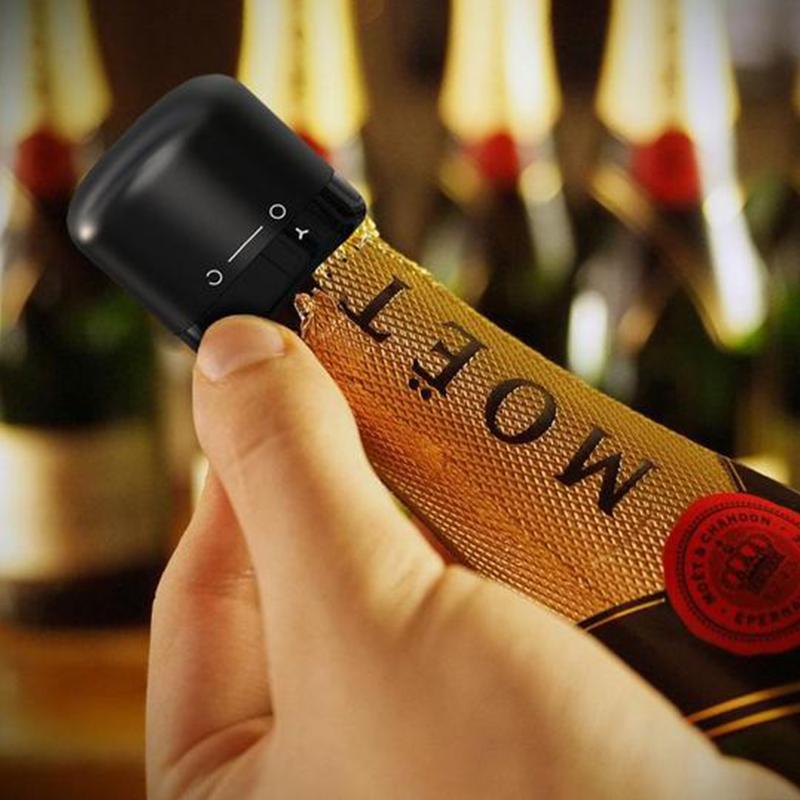 Kitchen tool: a versatile bottle stopper, perfect for preserving unfinished wine & champagne