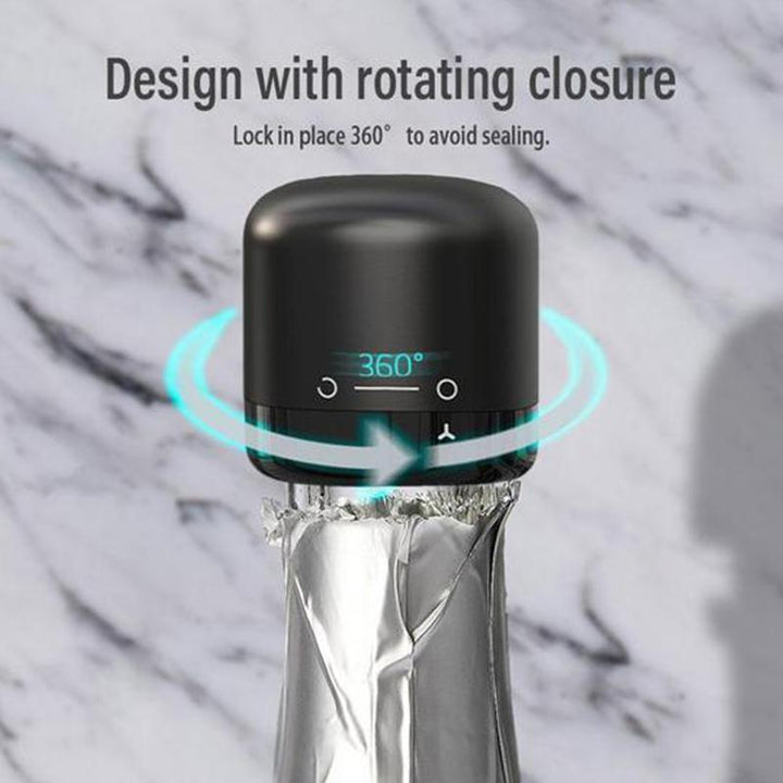High-quality reusable cork alternative bottle stopper for wine and sparkling beverages