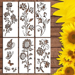 Butterfly flowers (35 x 15 cm) (6 pieces)