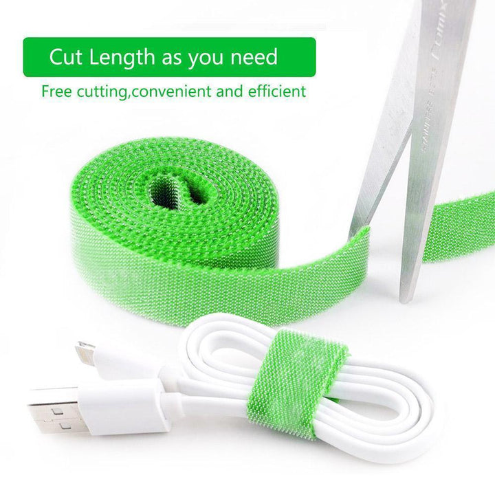 Reusable wire ties, strong nylon fastener for efficient cord management and home organization.