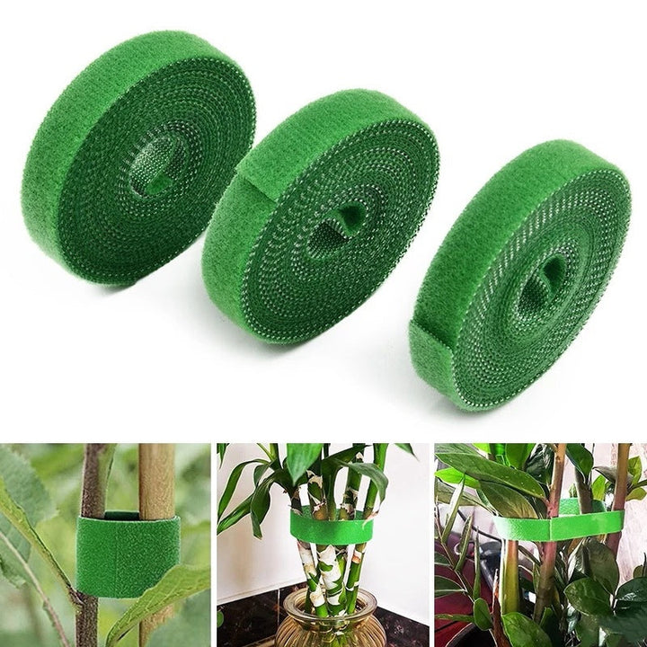 Reusable fastening ties with hook and loop design, perfect for computer cable organization.