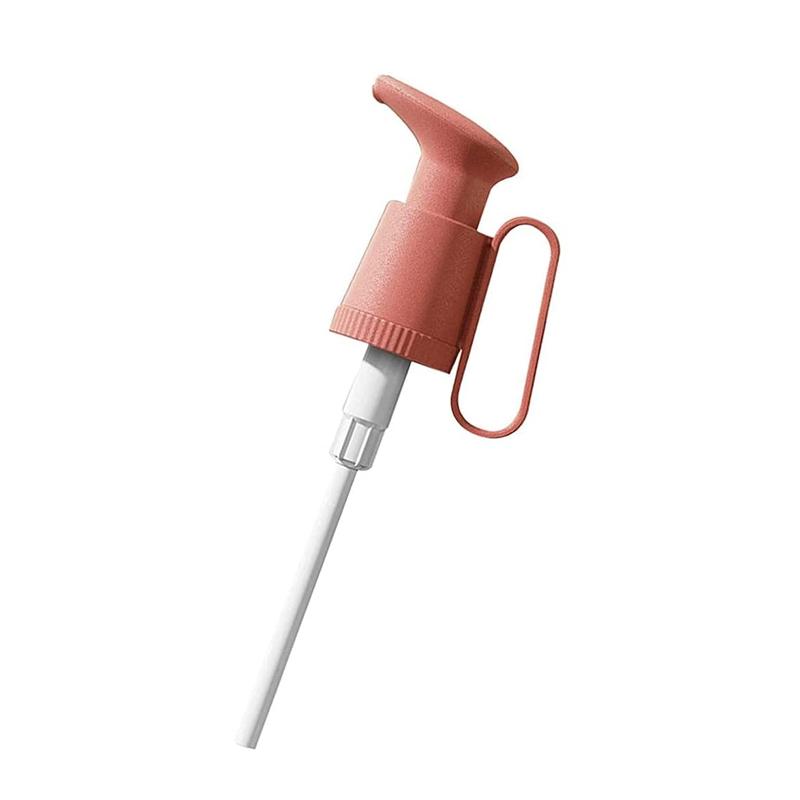 Modern kitchen gadget: pump dispenser for sauces, syrups, and other liquids