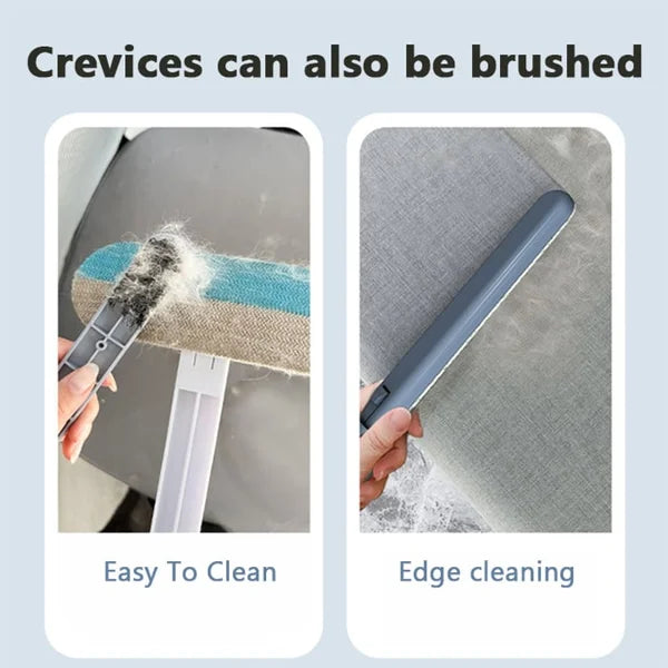 Reusable cleaning tool for pet hair; an eco-friendly alternative to disposable lint rollers.