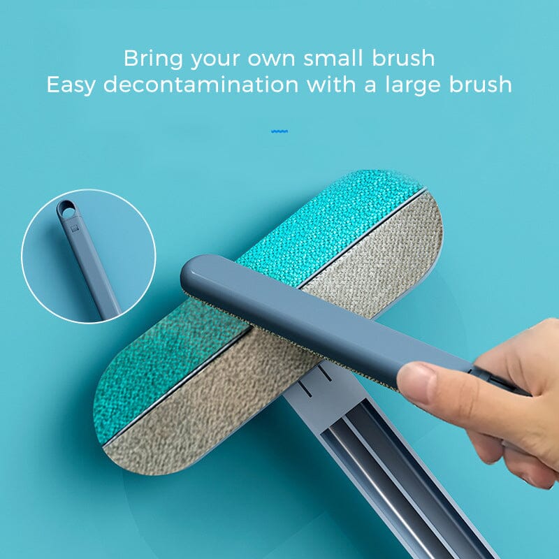 Clothing lint roller alternative for pets, excellent for removing pet fur from shirts, pants & jackets.