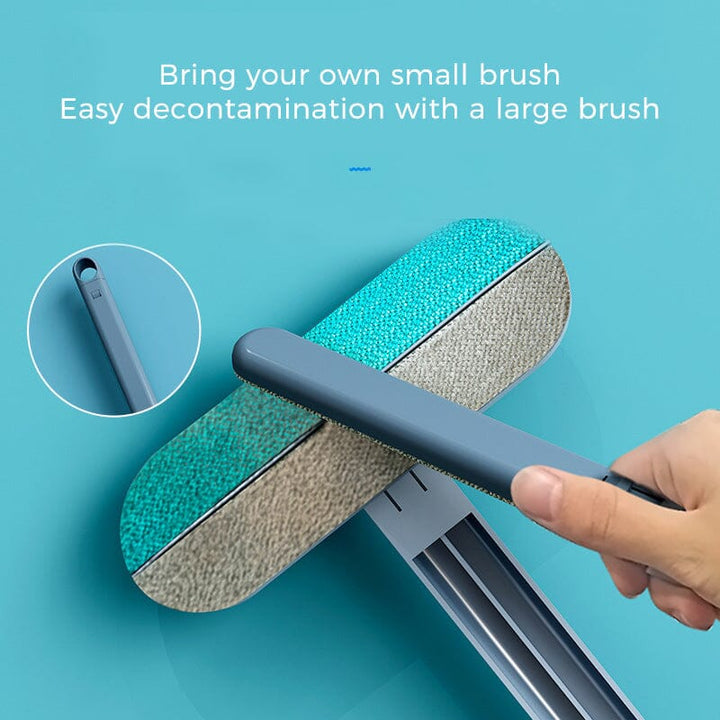 Clothing lint roller alternative for pets, excellent for removing pet fur from shirts, pants & jackets.