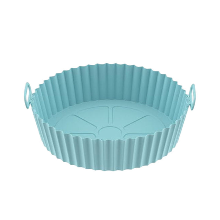 Innovative non-stick silicone air fryer mat, a reusable and food-grade kitchen gadget