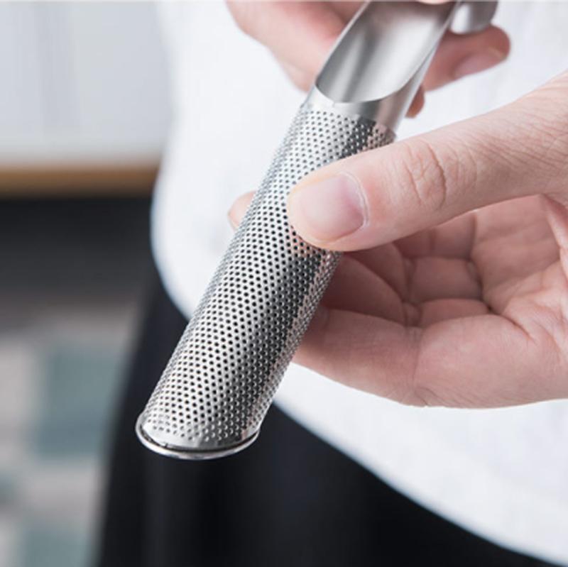 Modern design stainless steel tea strainer, an efficient and elegant kitchen tool