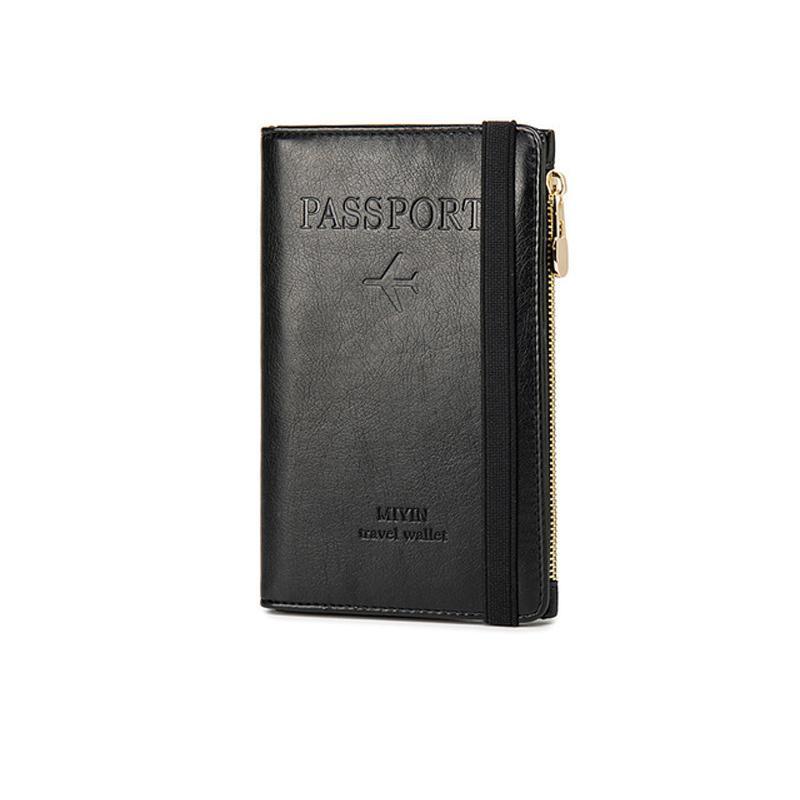 RFID blocking women's card holder, elegant and practical travel accessory