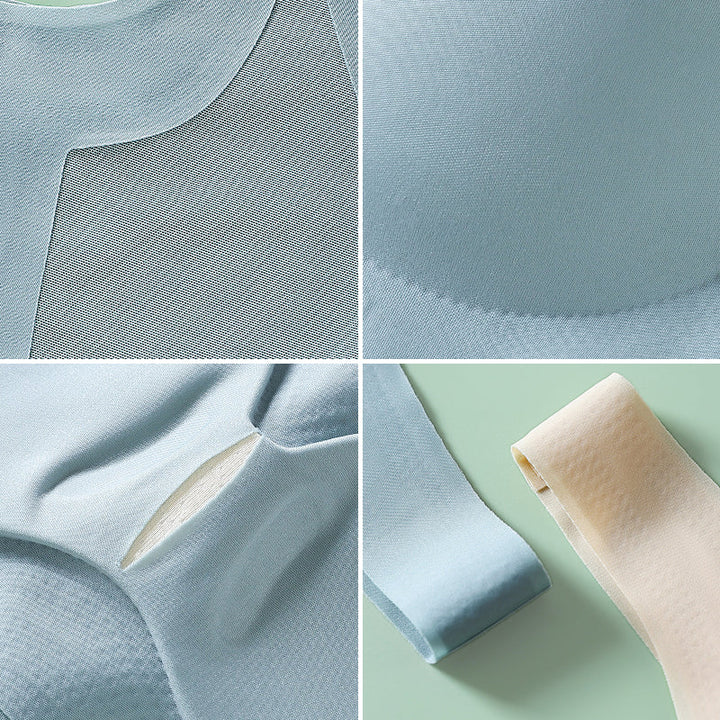Invisible seamless wireless women's bra, designed for a smooth look under tight-fitting clothing