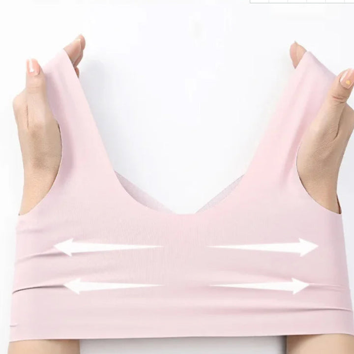 Women's seamless bra, wireless, ultra-thin and padded for ultimate comfort