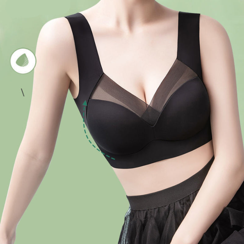 One-piece seamless bra, ultra-thin and wireless, designed for women's comfort