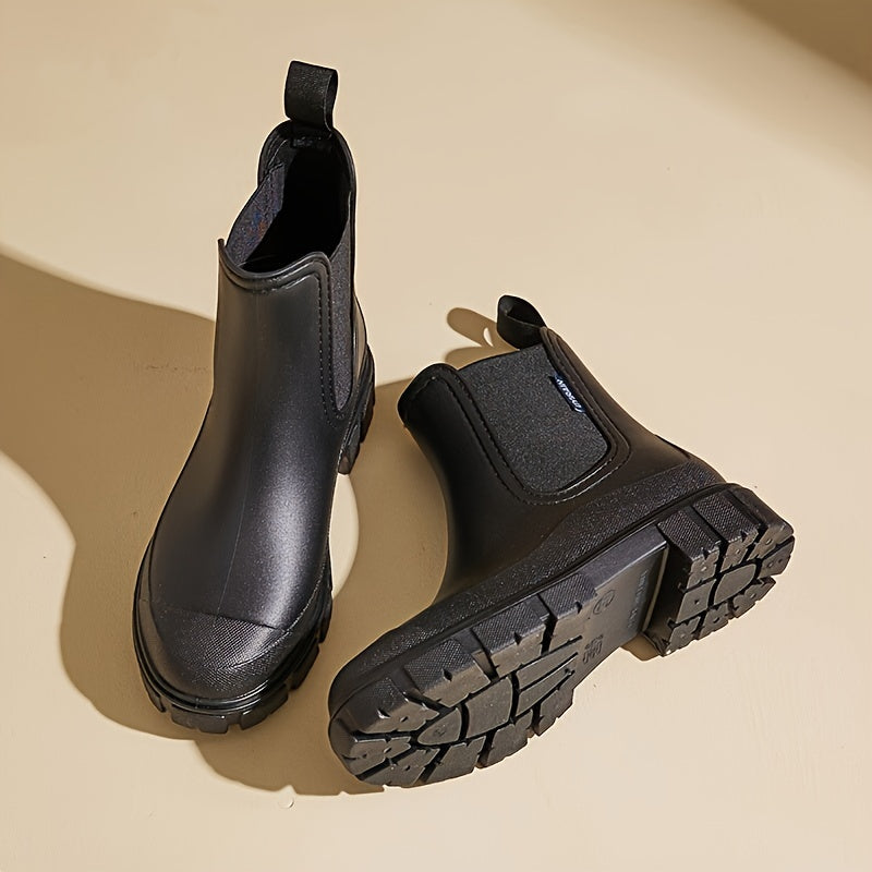 Fully waterproof Selora ladies mid-height boots, perfect for rainy days & keeping feet dry and comfortable.