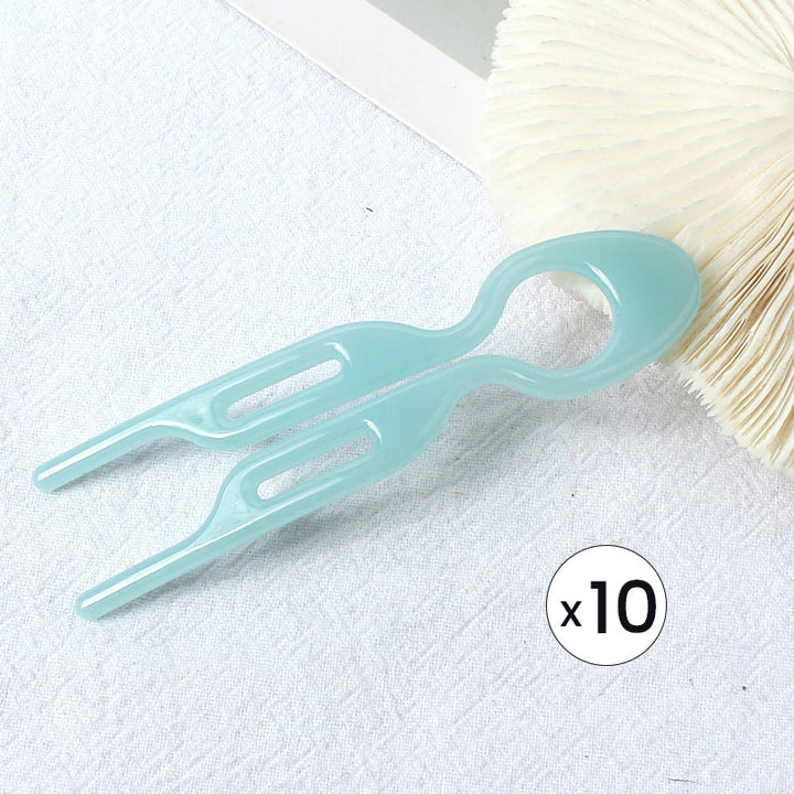 Hair pins designed for easy updo creation, perfect for busy women, an essential hair accessory.