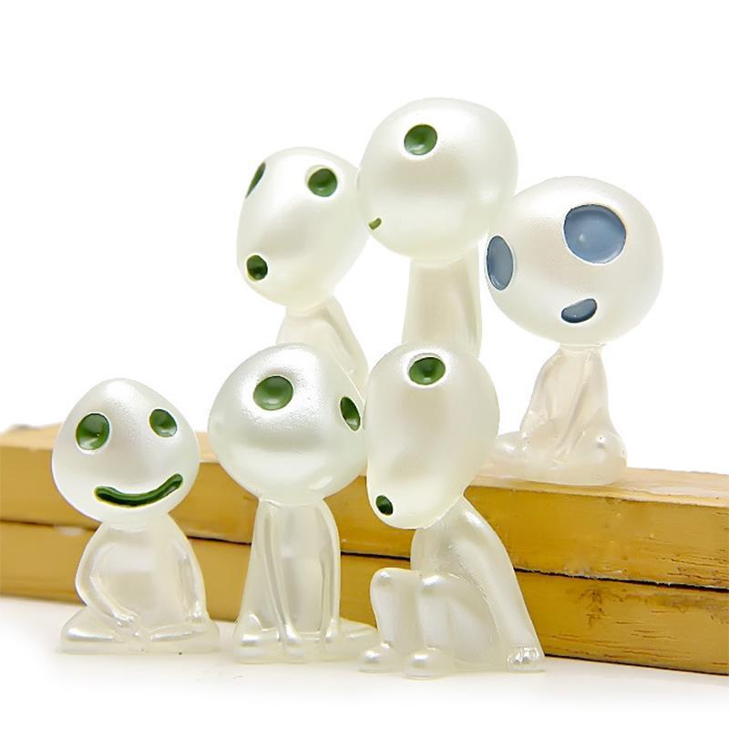 Multiple glowing elf figures, enhancing a fairy garden or serving as unique desk decoration gifts
