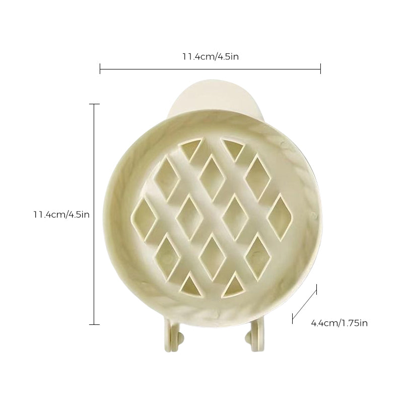 Prepared raw dough in a mini hand pie mold, ready for filling and crimping to create a homemade pocket pie