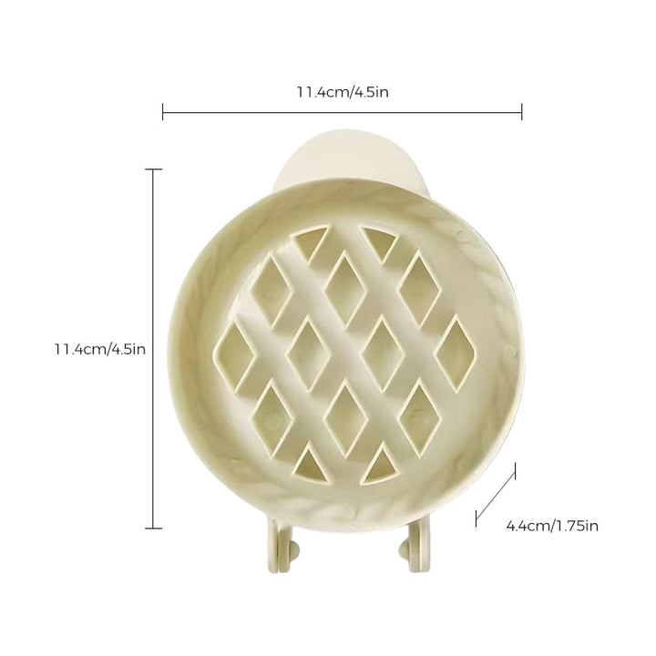 Prepared raw dough in a mini hand pie mold, ready for filling and crimping to create a homemade pocket pie
