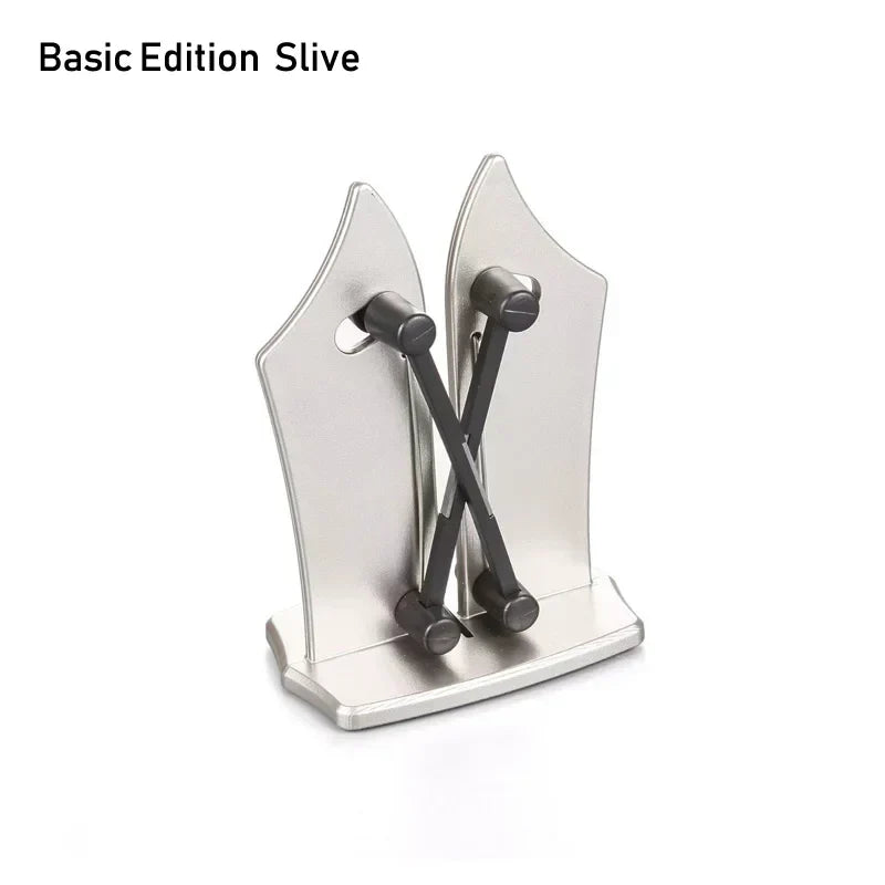 Ergonomic SharpMaster Pro adjustable knife sharpener, a must-have cooking accessory for all blades.