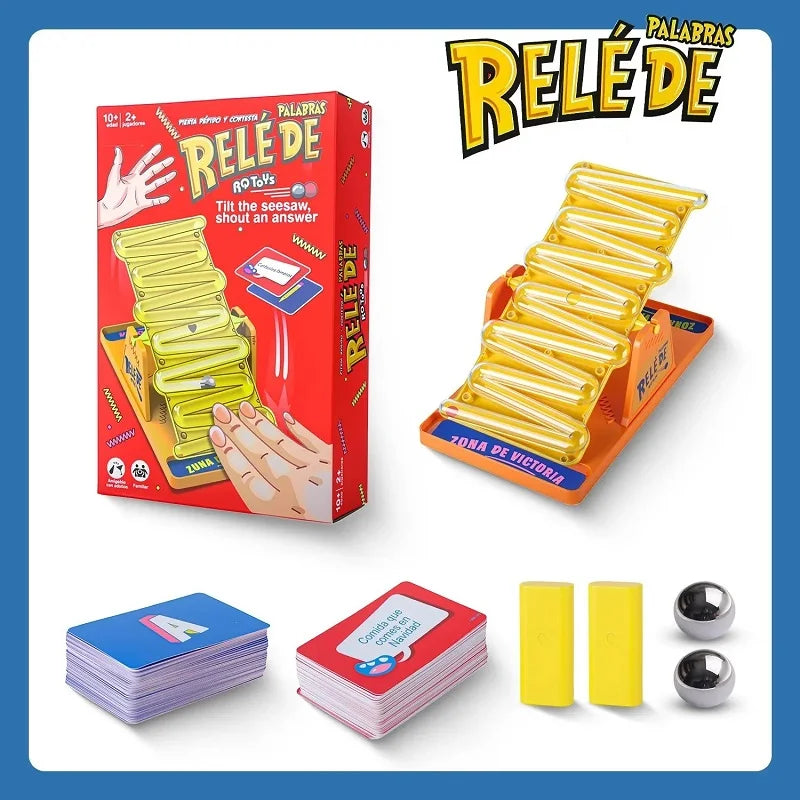 Sharpen reactions with ShoutSlide, an interactive tabletop tilt game. Strategy & speed for competitive group play.