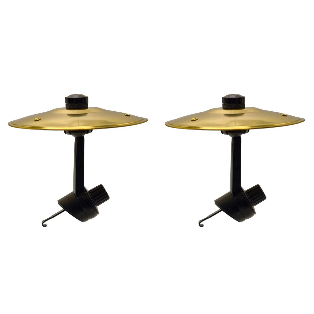 Enjoy car rhythm with ClipDrumz dashboard percussion clips (2 pcs). Easy clip-on car interior accessory for stress relief.