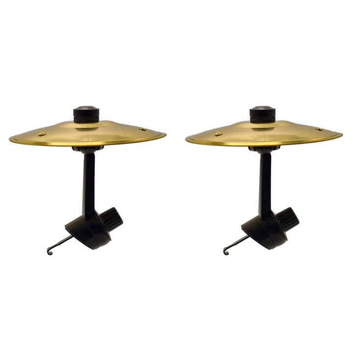 Enjoy car rhythm with ClipDrumz dashboard percussion clips (2 pcs). Easy clip-on car interior accessory for stress relief.