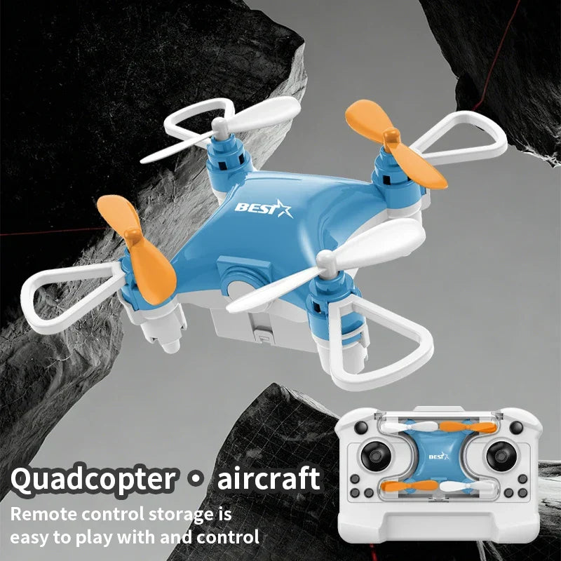Easy-to-fly SkyPixie mini drone for kids, a beginner-friendly remote control quadcopter toy with stable indoor flight.
