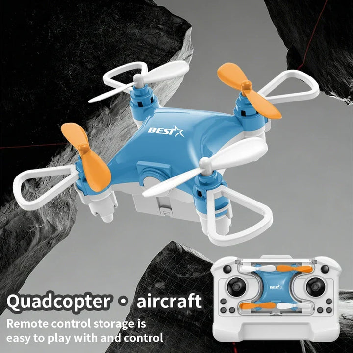 Easy-to-fly SkyPixie mini drone for kids, a beginner-friendly remote control quadcopter toy with stable indoor flight.