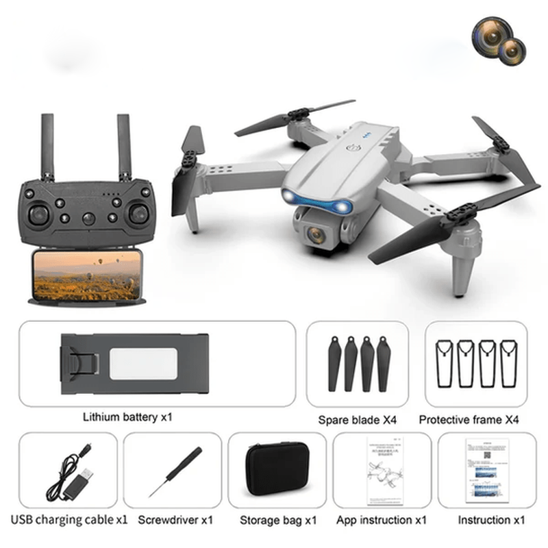 UHD aerial camera drone, delivering crystal-clear 4K video for immersive outdoor tech experiences.