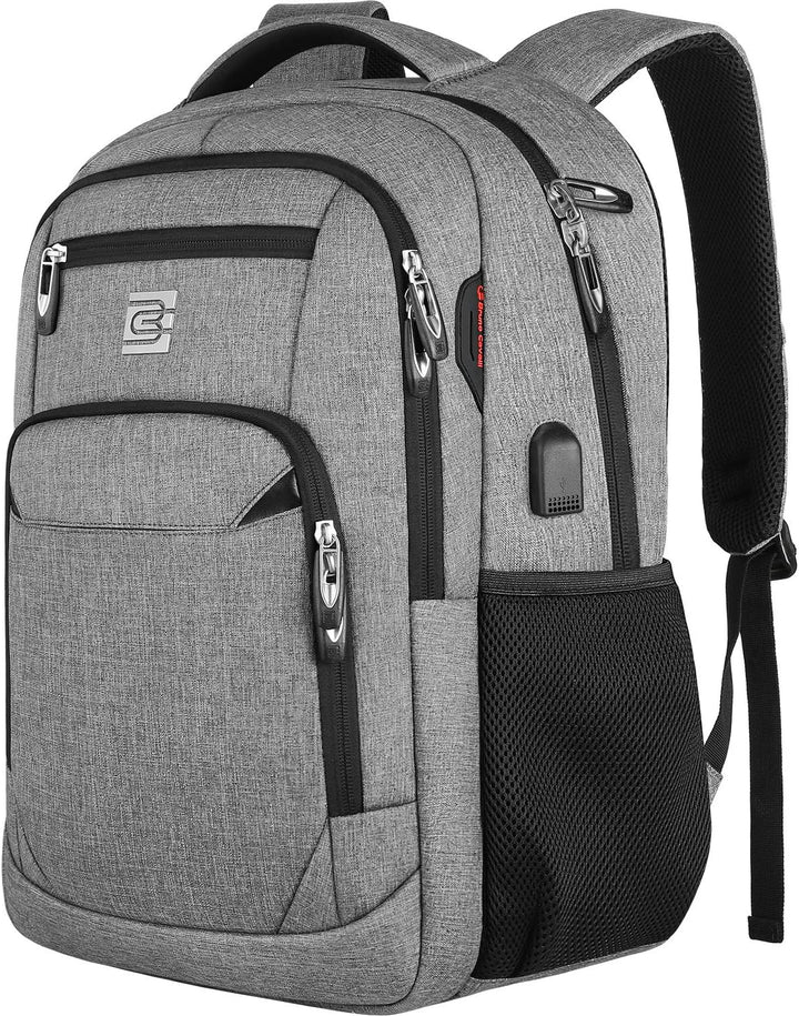Anti-theft daily carry backpack, discreet design with a secure main compartment.