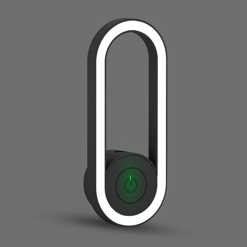 Plug-in smart ultrasonic mosquito repeller with an integrated LED night light for seamless use.