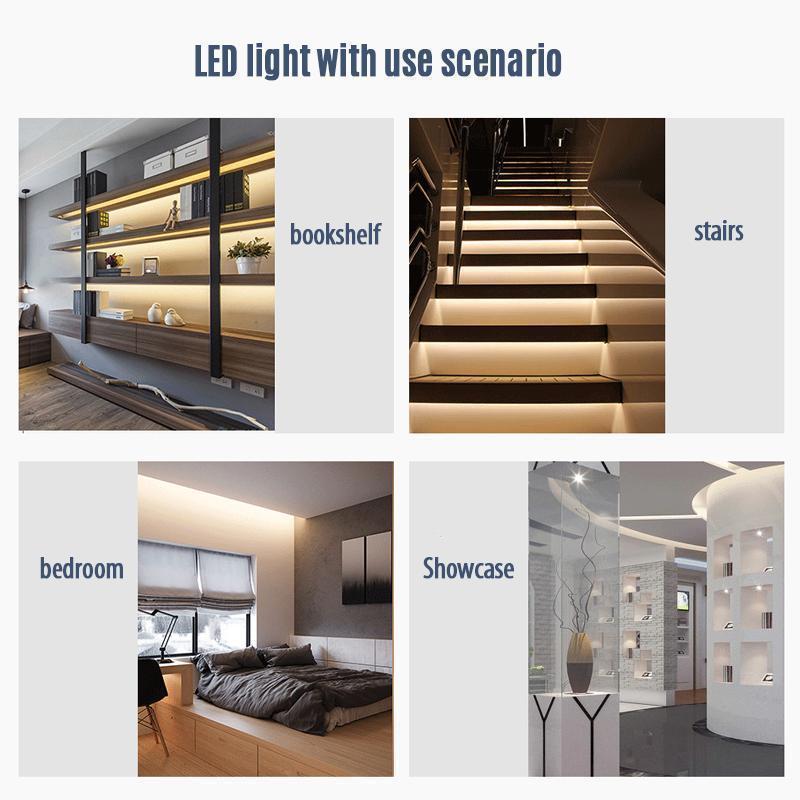 Smart motion sensing LED strip light, enhancing home safety and convenience in dark areas