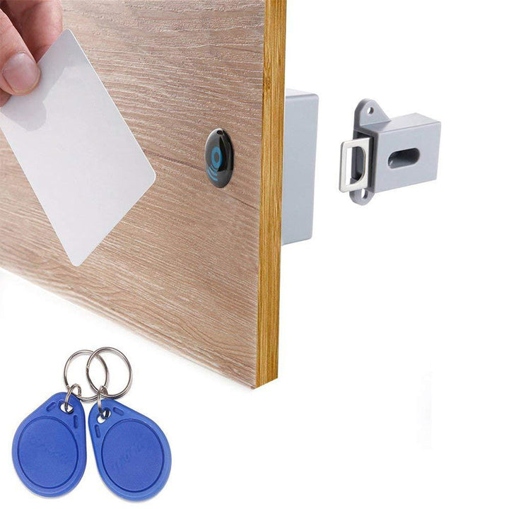 Electronic smart lock for wooden cabinets, ideal for office or home security