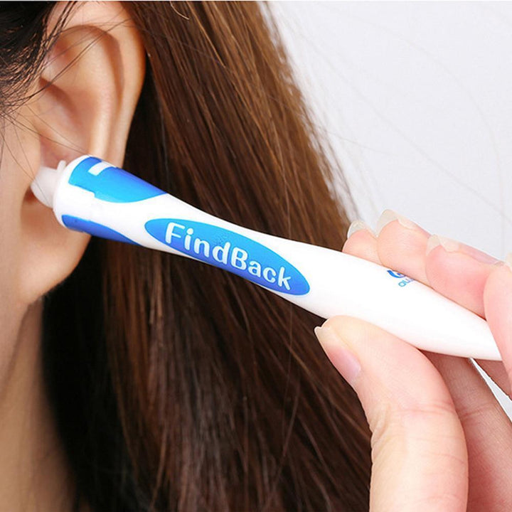 Unisex Ear Cleaner Kit featuring a reusable spiral tool for gentle and effective earwax removal