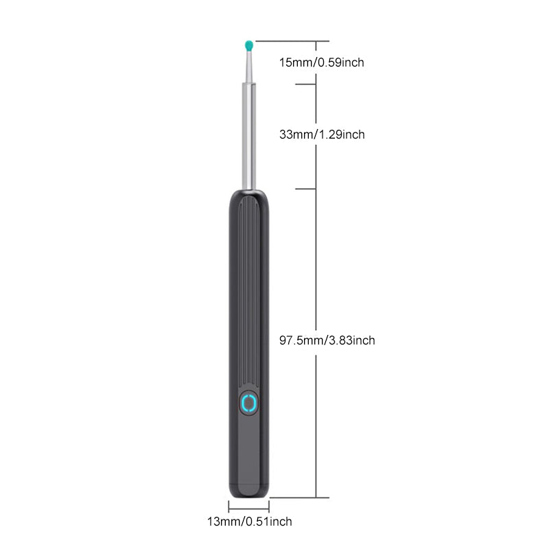 Visual ear cleaner with HD camera technology, offering a safe and precise method for ear wax removal.