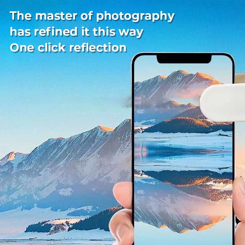 High-quality smartphone reflector for vlogging and creative photography sessions