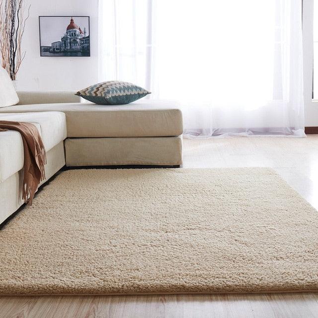 Durable low pile shag area rug with modern waves for busy living areas, adds soft texture.